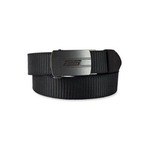 NEW DICKIES Genuine Men's Track Lock Plaque Buckle Casual Fabric Web Belt Black